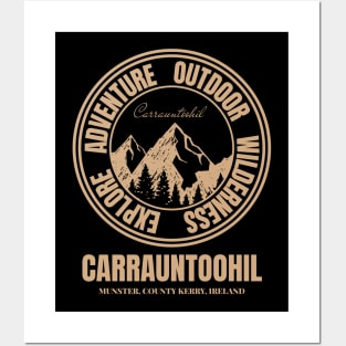 Carrauntoohil Hike, Ireland Mountain Posters and Art